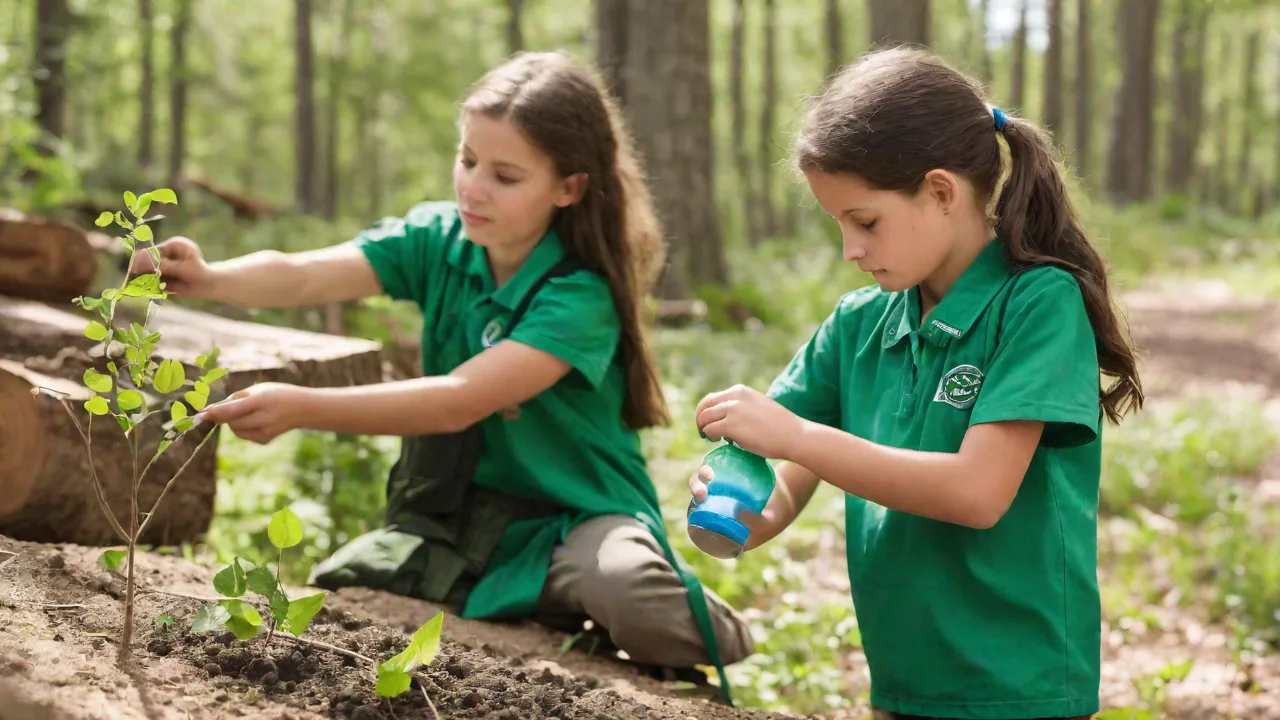 Using Eco-scouts Programs to Promote Hands-on Environmental Learning